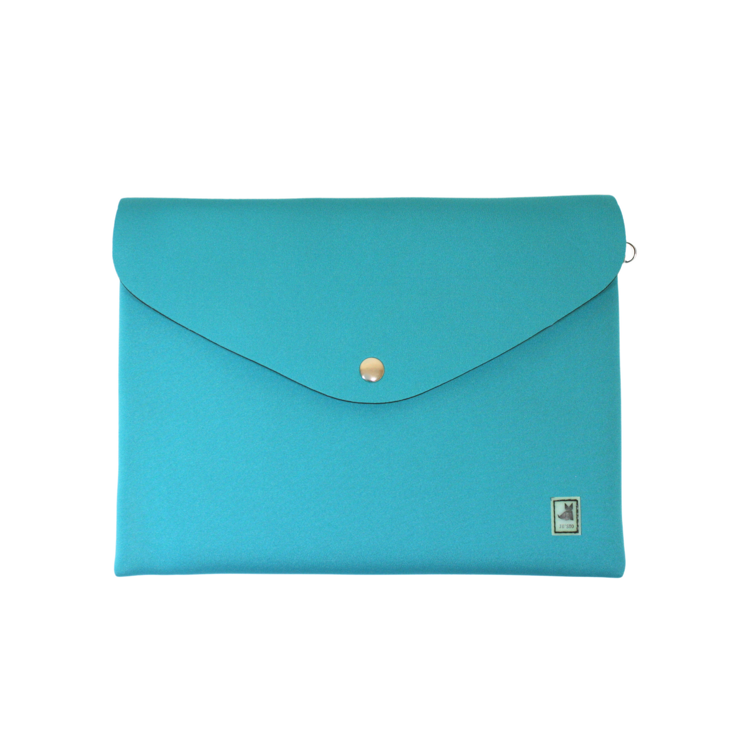 Geantă portfard cosmetice Neoprene Turquoise - Zaha Boutique