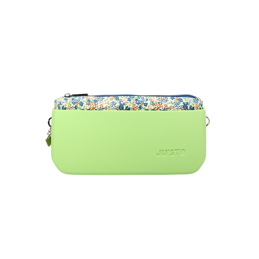 Geantă damă, crossbody, mică, verde, Pastel Lime - Zaha Boutique