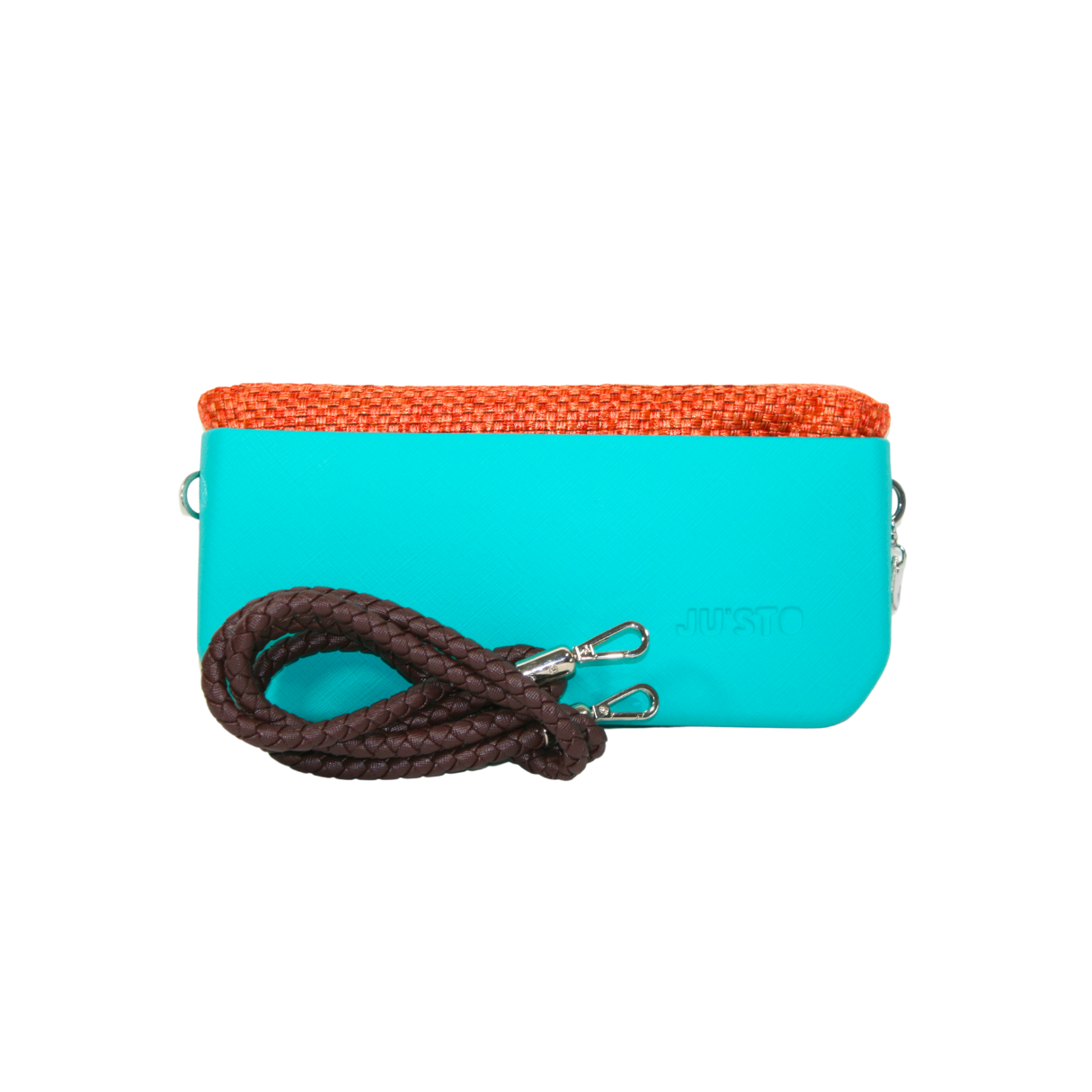 Geantă damă, crossbody, mică, turcoaz, Aqua Marina Bay - Zaha Boutique