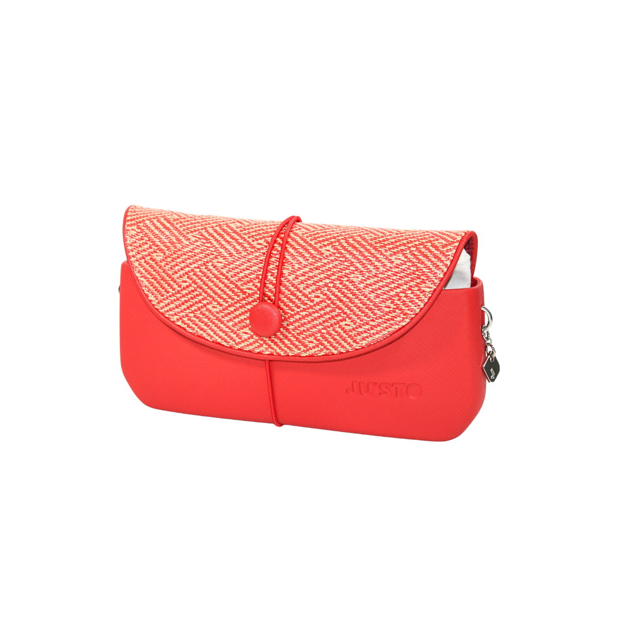 Geantă damă, crossbody, mică, rosie, Flushy Red - Zaha Boutique