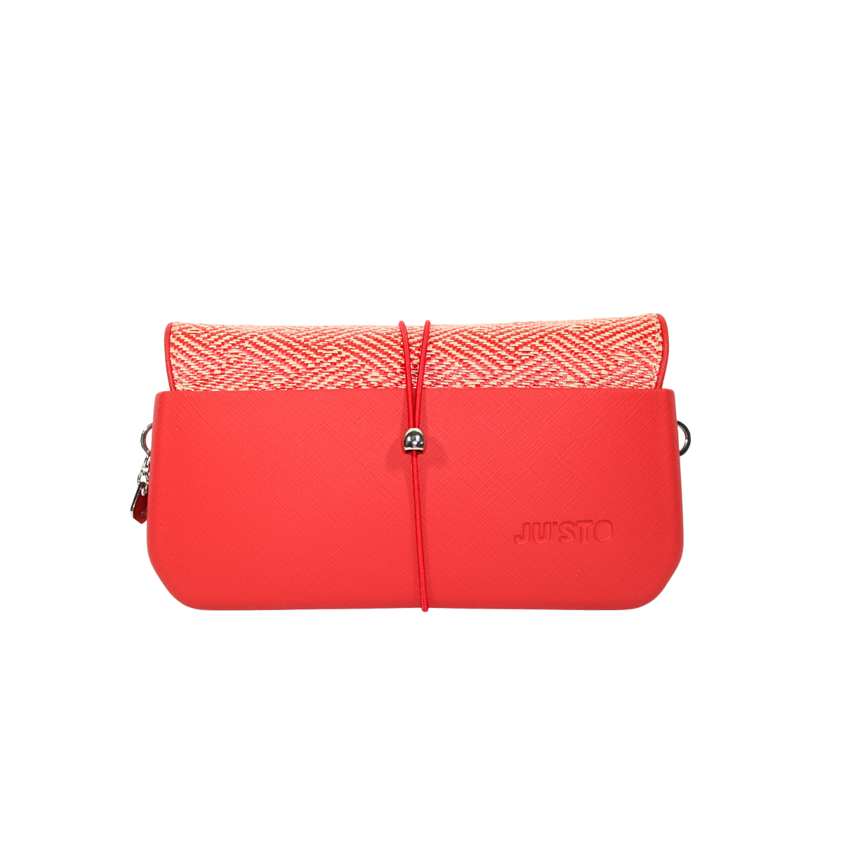 Geantă damă, crossbody, mică, rosie, Flushy Red - Zaha Boutique