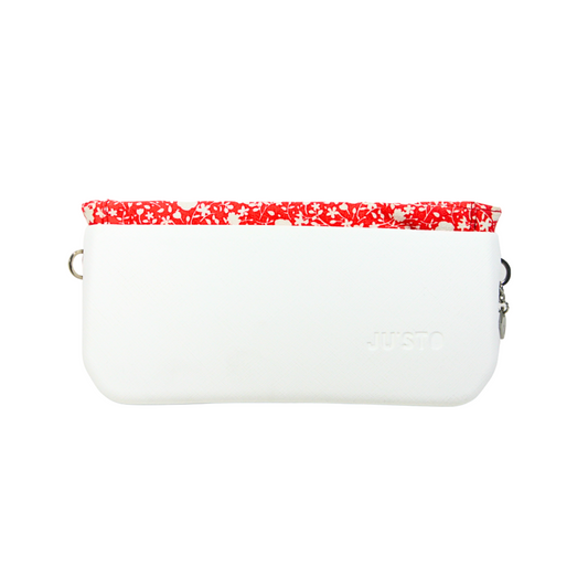 Geantă damă, crossbody, mică, albă, Amour Blanc - Zaha Boutique