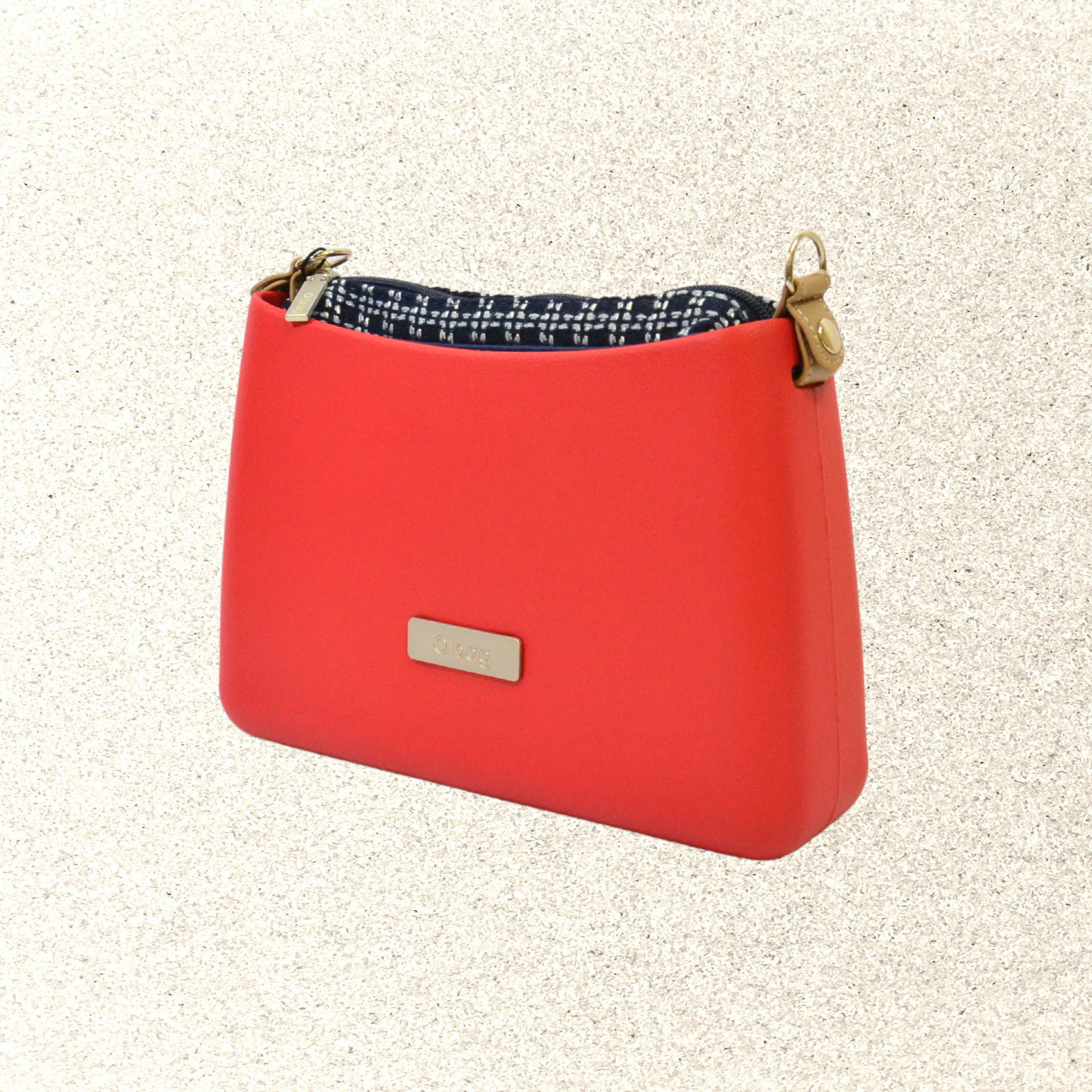 Geantă damă, de umăr, O bag Glam Red - Zaha Boutique