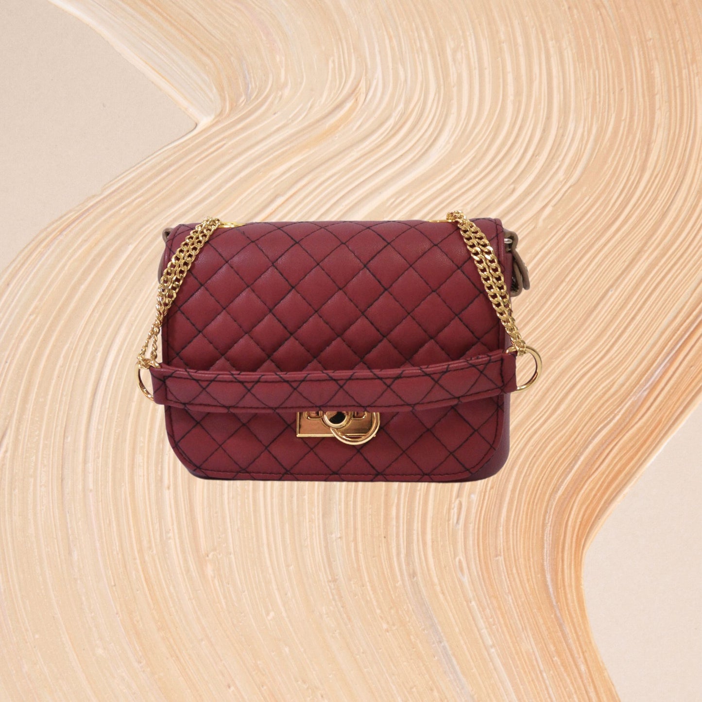 Geantă damă de umăr O Bag O Pocket Burgundy – Accesoriu elegant pentru orice ținută.