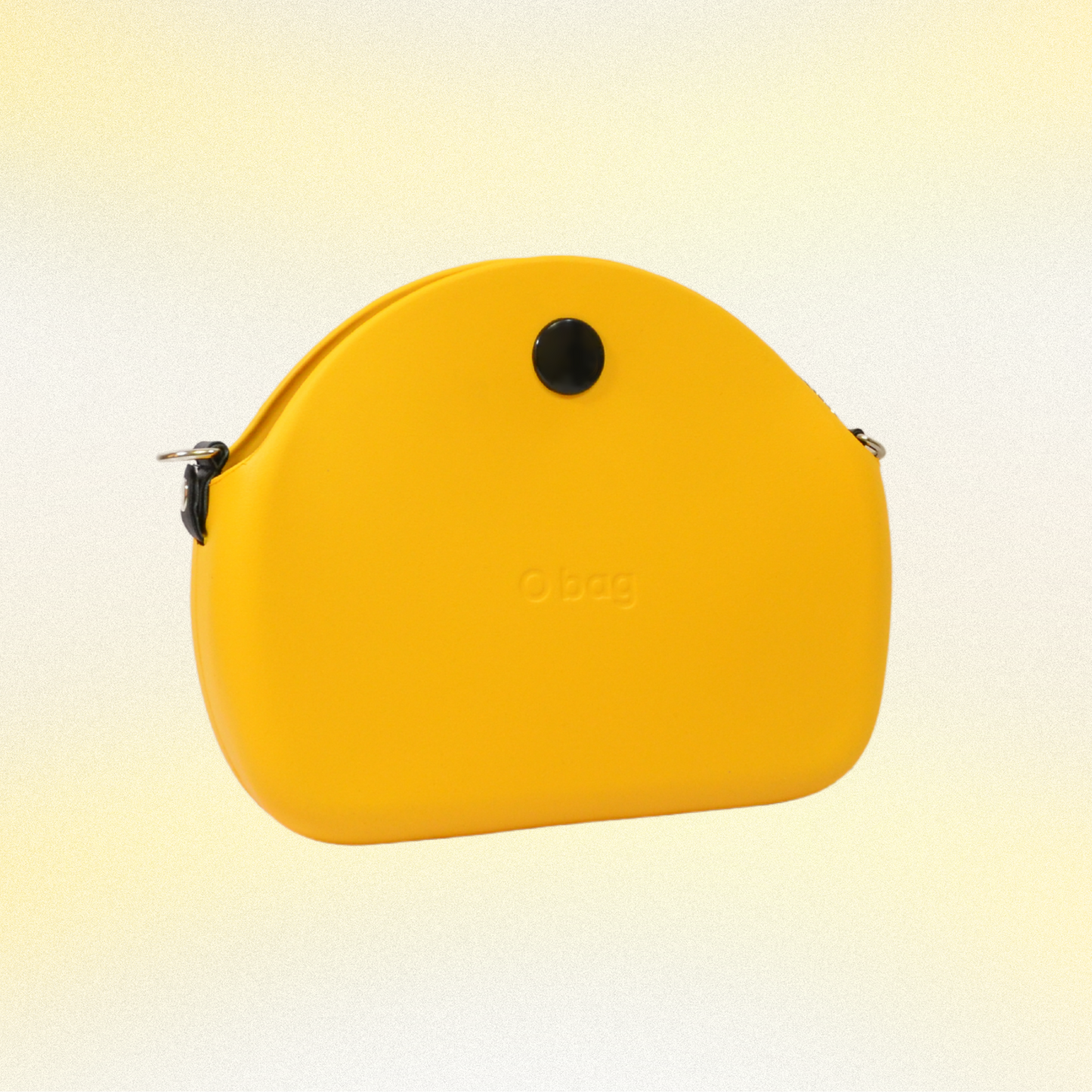 Geantă damă, de umăr, O Bag Sunrise Yellow Black - Zaha Boutique