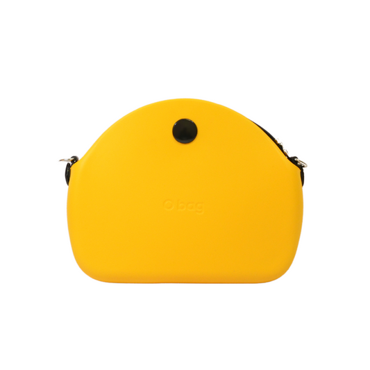 Geantă damă de umăr O Bag Sunrise Yellow Black – Accesoriu modern, elegant și versatil cu un contrast cromatic rafinat