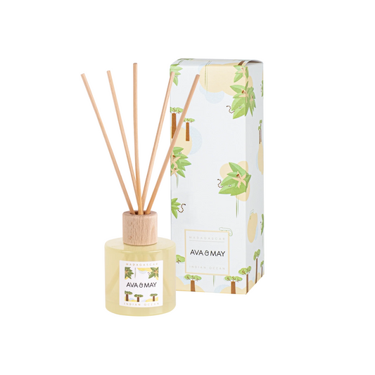 Parfum de cameră AVA & MAY Madagascar 100ml cu arome de vanilie, nucă de cocos și bergamotă